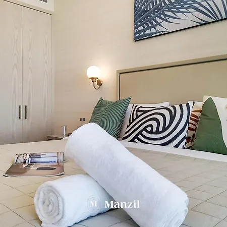 Manzil - Studio Apartment With Aura Pool & Sea View At The Palm Tower In Palm Jumeirah Дубай Экстерьер фото