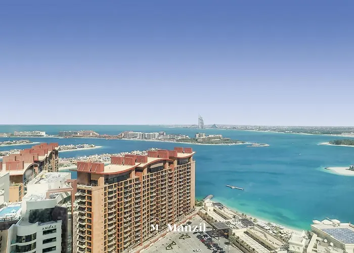 Manzil - Studio Apartment With Aura Pool & Sea View At The Palm Tower In Palm Jumeirah